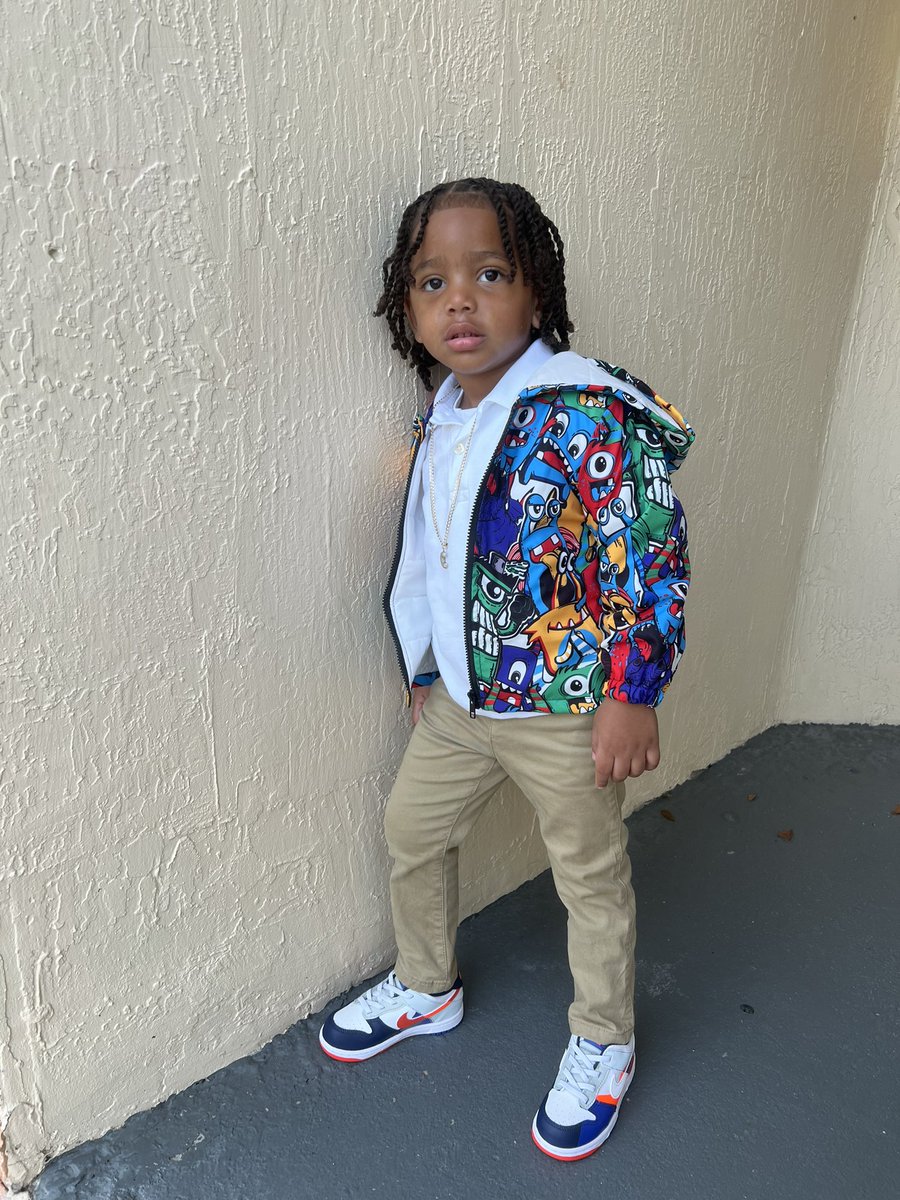 eyleenantonio's tweet photo. First week of school ⚡️🤩🧡 #BabyChase https://t.co/6bDxhPOhHc