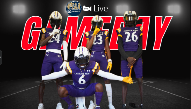 🔥SEASON OPENER🔥
🏈Neumann-Goretti vs.Roman Catholic🏈
🆚<a href="/_RomanFootball/">ROMAN CATHOLIC FOOTBALL</a> 
📍varsity
📺📹Live here:▶️bit.ly/4dpMz5R
⌚️7:00 pm
<a href="/RomanAthletics/">Roman Catholic Athletics</a> <a href="/RomanCatholicHS/">Roman Catholic High School</a> <a href="/RomanCatholicHC/">Coach Prete</a> <a href="/eyansteadjr1/">Eyan Stead Jr</a> <a href="/RunWithRingo/">J Ringo Jr</a> <a href="/lougaddy22/">Louis “Lou” Gaddy</a> <a href="/iamjuicegreen/">Julian Green</a> <a href="/D1_Trizzzz/">Troy Cook Jr</a> <a href="/CoachA_Lemke/">Austin Lemke</a> <a href="/NextLevelQBs/">Marcus Hammond - NLG (Next Level Greats)</a>