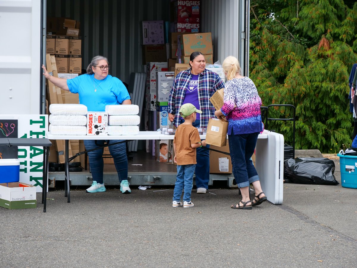 That wraps up our Back-to-School Grab &amp; Go Events! We served 251 families yesterday (687 students!), providing them with backpacks, school supplies, shoes, and important community resources.🎒📚️😊
