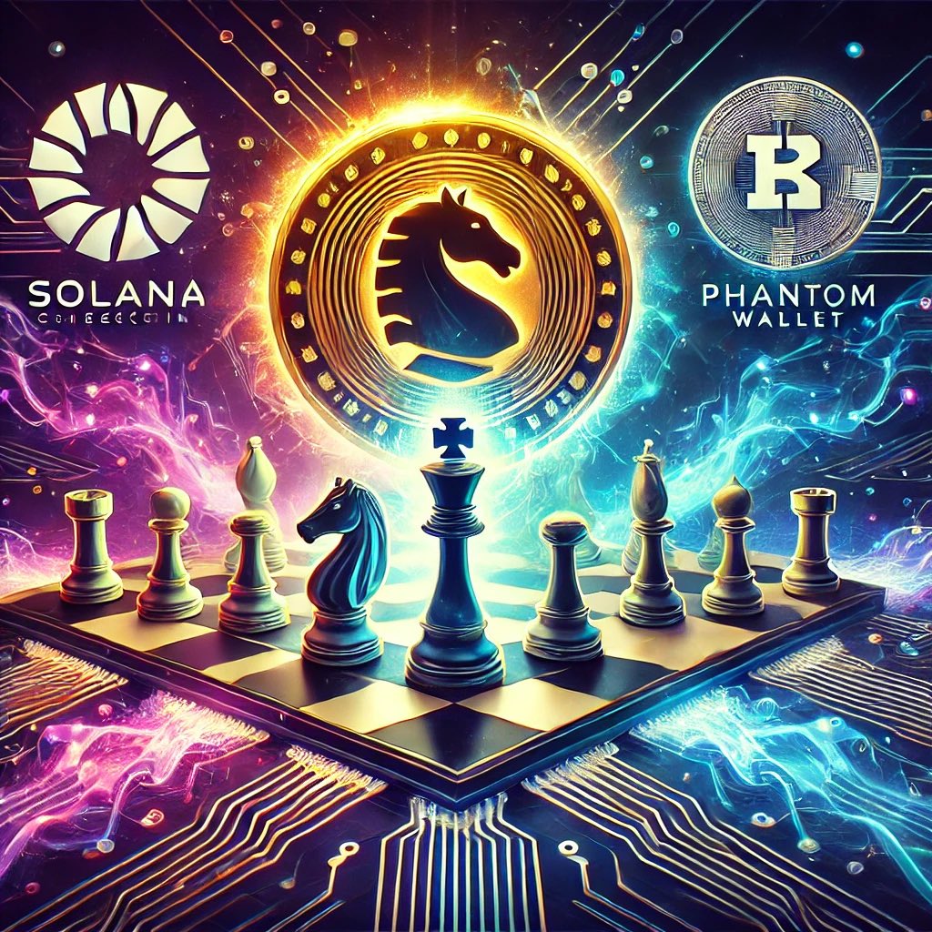 ChessCoinSol's tweet photo. @phantom @solana Strategic moves ahead! ๐ ChessCoin is powered by the speed and efficiency of Solana, and secured by the seamless experience of Phantom. Ready to make your next big play? โ๏ธ $CHC #Solana #PhantomWallet #ChessCoin #Crypto @phantom @solana https://t.co/IVy7cAHBDC