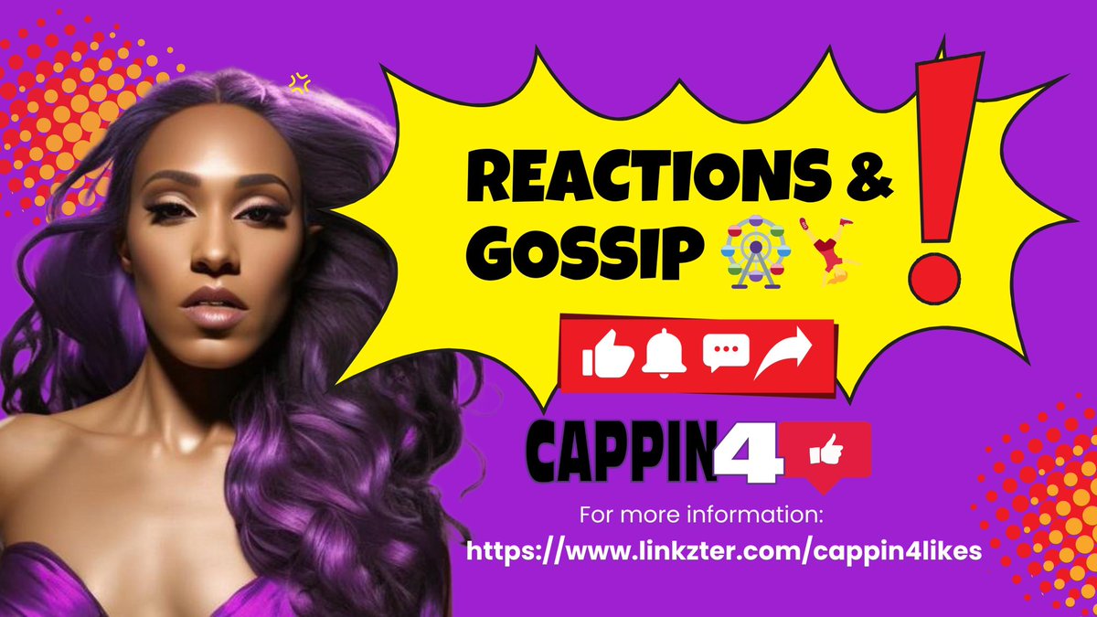 cappin4likes's tweet photo. For my geniune reactions and ALL 🎪🫖 subscribe to my Official @cappin4likes website &amp; Channels 💙 
@thenickypayne genuine reactions to viral moments &amp; gossip.

Follow the 🎪 https://t.co/7oKSw2yzE2

#caplin4likes #youtube #rumble #x #instagram #linkzter https://t.co/HrIQy0bIR4