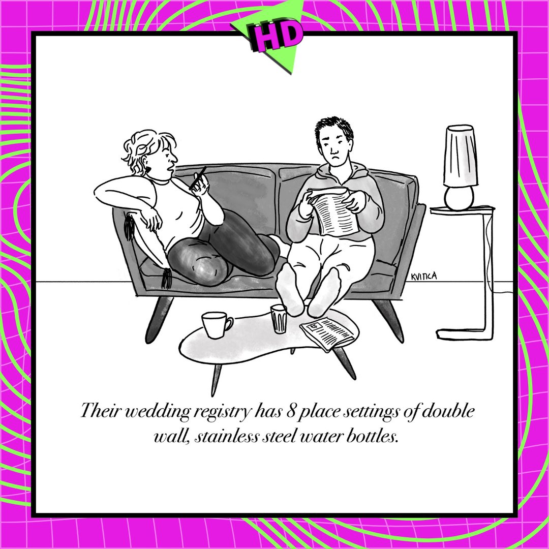 HumorDarling's tweet image. celebrate wedding season winding down with some theora kvita toons. here comes the bride? try here comes the SATIRE!!!! 
.
.
.
.
.
#newyorker #shoutsandmurmurs #cartoons #nyccartoonists #illustrators #womenillustrators #womenincomedy