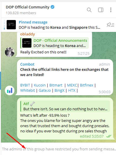 ADMaster2017's tweet photo. @dop_org @kbwofficial @token2049 This is what happens when you expose this SCAM
#DOP_SCAM https://t.co/JCIf0P3vsM