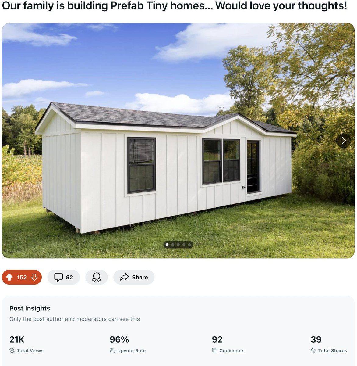 IsaiahFritzOSP's tweet photo. Just made this post on Reddit on our newest product launch and have 21k views so far! https://t.co/D2usA8R1GO