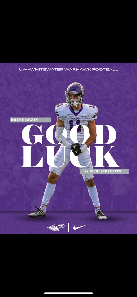 Thanks <a href="/WarhawkFootball/">Warhawk Football</a> for the Goodluck!!