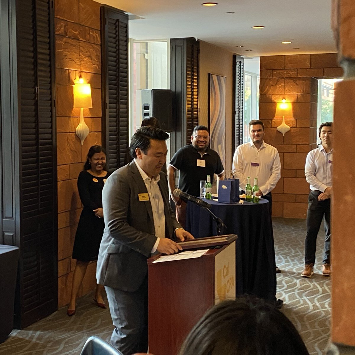 KROSTCPAs's tweet image. Our team attended CalCPA LA Chapter's Honorees Night, to celebrate newly licensed CPAs. We would like to congratulate Avetis Avetisyan, Quyen Ma, and Nancy Robles, on becoming CPAs! We are honored to have such a dedicated team. 
#CPA #CalCPA #LAChapter #KROST #Honoree #Celebrate