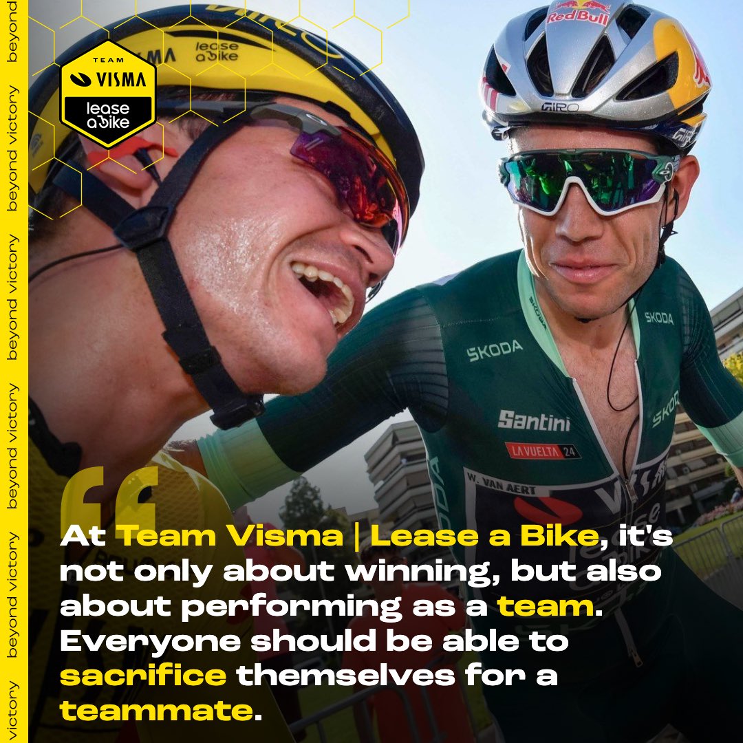 Team Visma | Lease a Bike tweet media