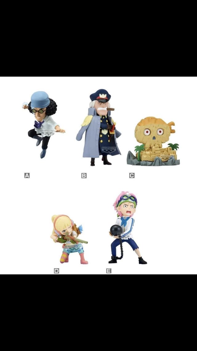tokugawa77's tweet photo. 📸 OFFICIAL PHOTO

🏴‍☠️ One Piece WCF Hachinosu Vol. 1
Includes: Kuzan, Shiryu, Hachinosu, Hibari, Koby
Release Date: January 2025

#WCFMultiverse #WorldCollectableFigure #ワーコレ #ワールドコレクタブルフィギュア #WCF #OnePiece #Banpresto https://t.co/ZxFUi6N6aL