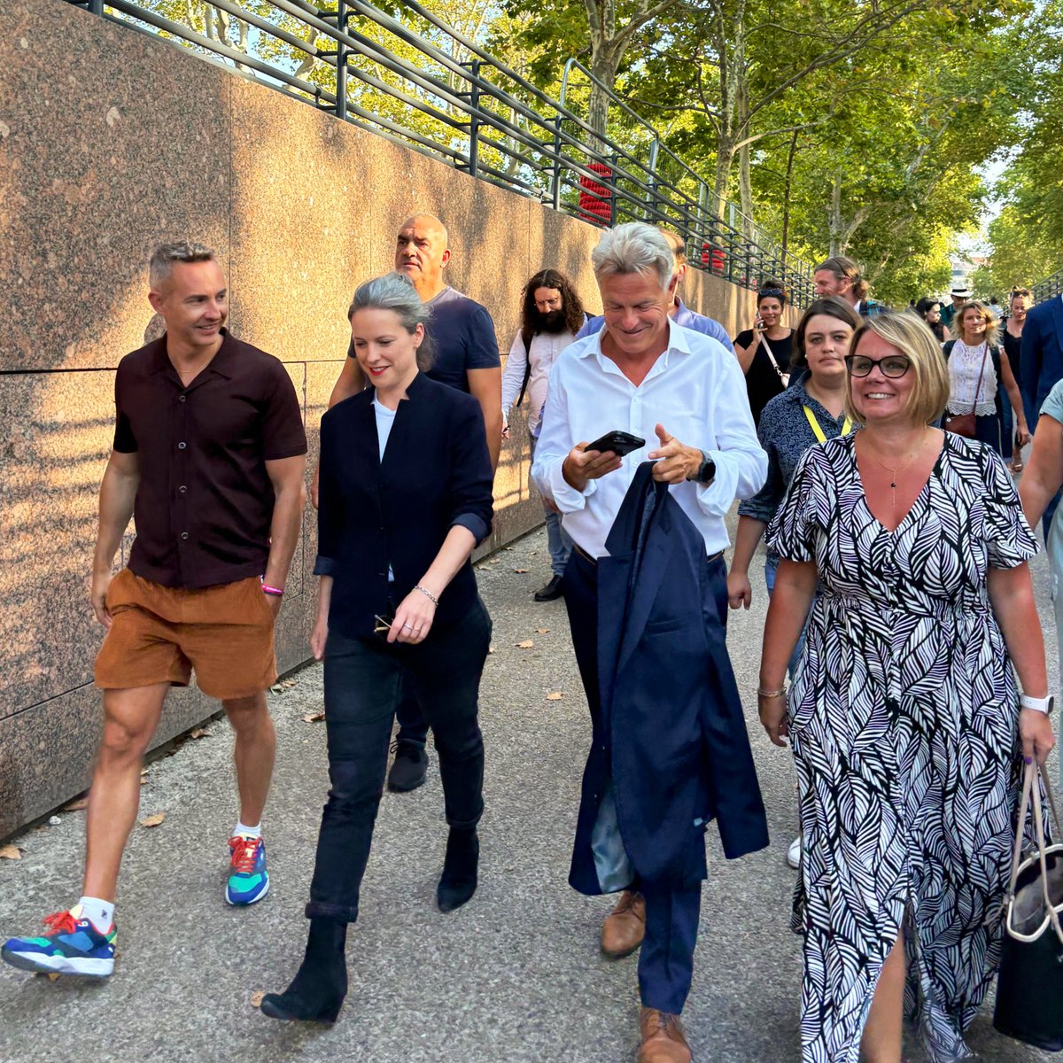 IanBrossat's tweet photo. Grande joie d’accueillir @CastetsLucie à l’université d’été du PCF à Montpellier. 

Première Ministre, elle engagera demain les changements exigés par les Français : abrogation de la réforme des retraites, hausse des salaires, retour des services publics. https://t.co/aLoT2KFgLY