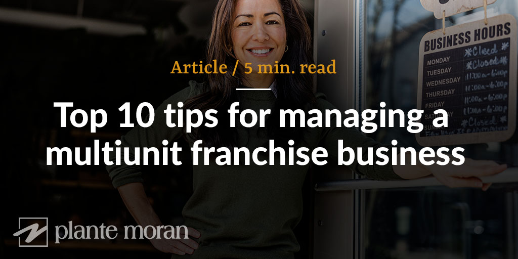 AlanGallatin's tweet image. Curious about managing a multiunit #franchise business? Consumer goods practice leader Lisa Plonka shares her top 10 management tips in a Q&amp;amp;A with @stachecow. #multiunitfranchise #franchiseowner okt.to/fOFpjv