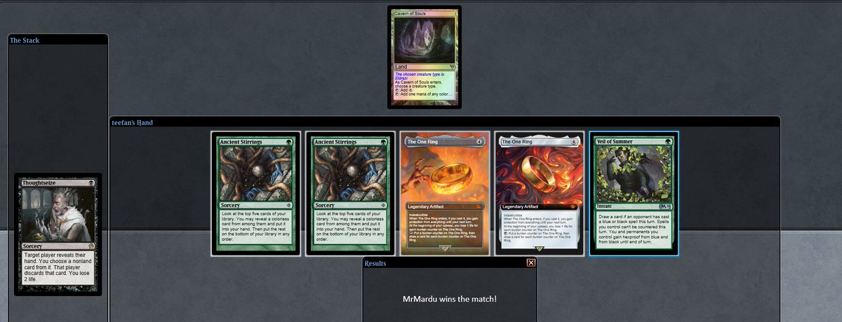 MrMarduMTG's tweet image. And I thought I was having a rough league..