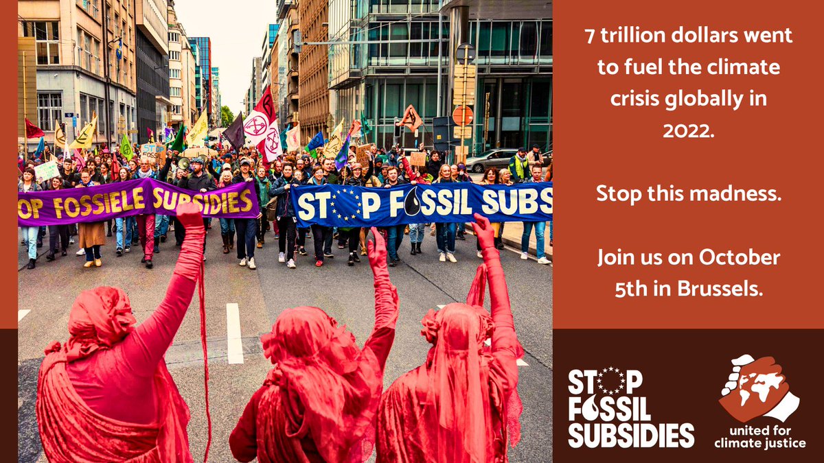 Hordago_org's tweet image. [Agenda] #StopFossilSubsidies ✊️