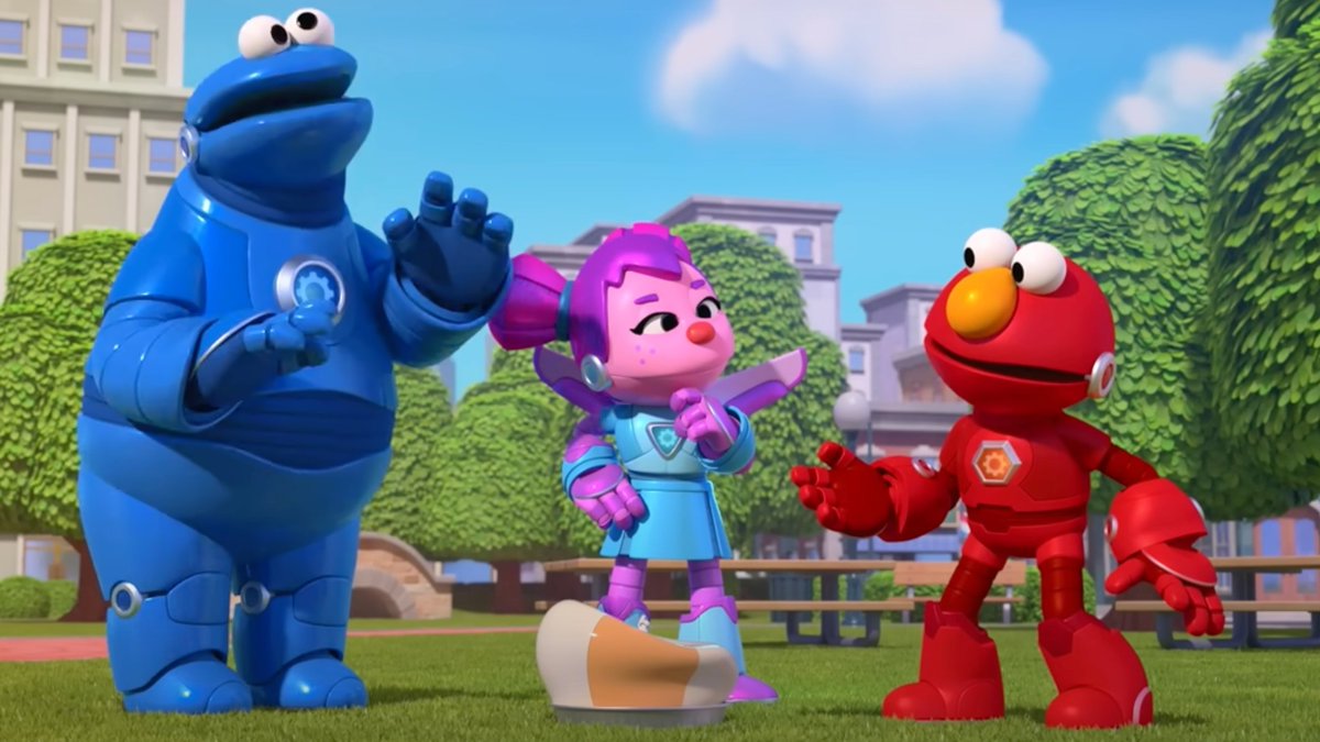 Oh no. It looks like something happened to Mecha Cookie's dessert!  Quick, drop in some 🎂🧁🍮🥧🍰🍪🍩. #MechaBuilders