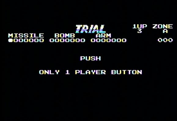 TKZ80's tweet photo. 妄想ダライアス
（じゃないと気づかない方いらっしゃる？）

WebMSXで動くリンクは親ポストを御覧ください。

画像はMSX1実機（PHC-30N）でのスクショです。

#MSX #MSXDOS https://t.co/pb0dRtzUP8