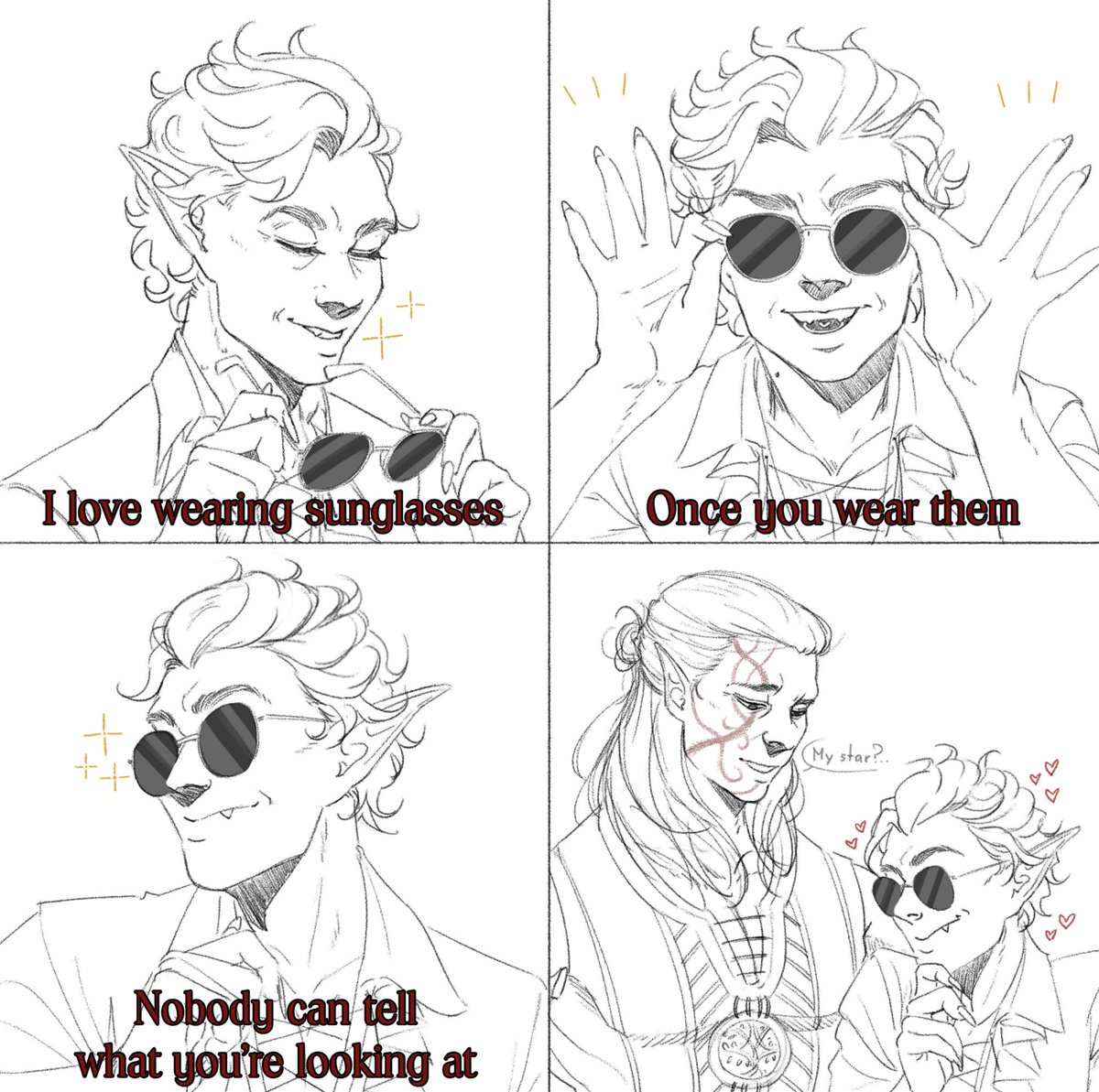 [ Day 23 ] Meme  

I think we all can understand him😏

#Augustarion #BaldursGate3 #Astarion #Halsin #Halstarion