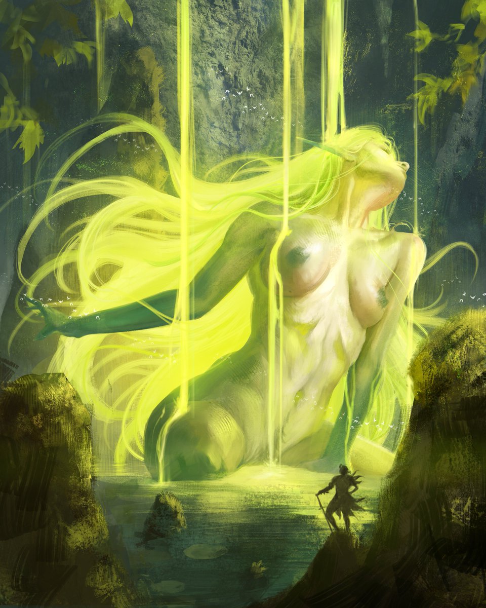 「GREEN 」|🌛I Simp The Night🌜のイラスト