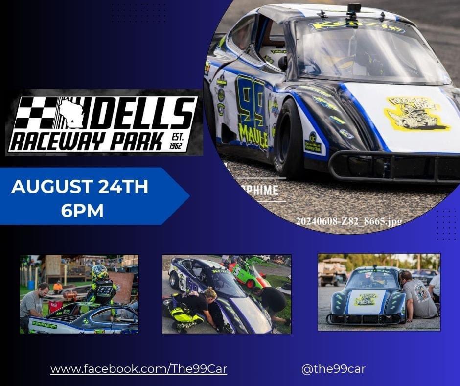 Next up <a href="/DellsRaceway/">DellsRaceway</a> tomorrow!