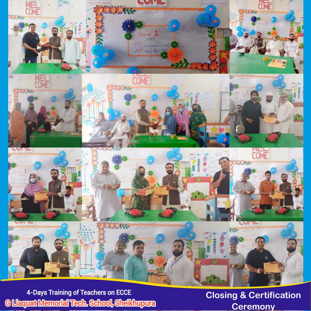 waseem_dahar94's tweet image. الحمد للہ ۔۔
شیخوپورہ میں ٹیچرز کی چار روزہ ECCE ٹریننگ بھی اپنے اختتام کو پہنچی ، 

آخری دن شرکاء نے آرٹ میں خاص دلچسپی سے حصہ لیا ، 
سرٹیفکیٹس تقسیم کیے گئے، میں تمام ٹیچرز کا شکر گزار ہوں نے جنہوں نے بےحد عزت و پیار دیا ۔۔

#Training #ECCE #UNICEF