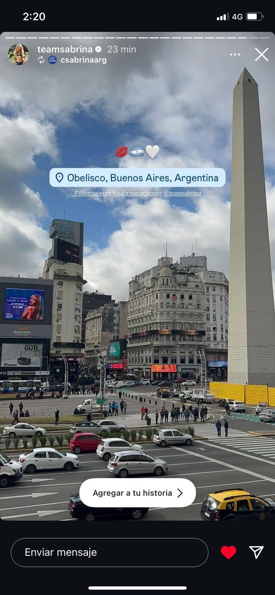 LO VIO TEAM SABRINA HERMANAAAAAAAAAAAAAAAS VIVA LA PATRIA 🇦🇷💋