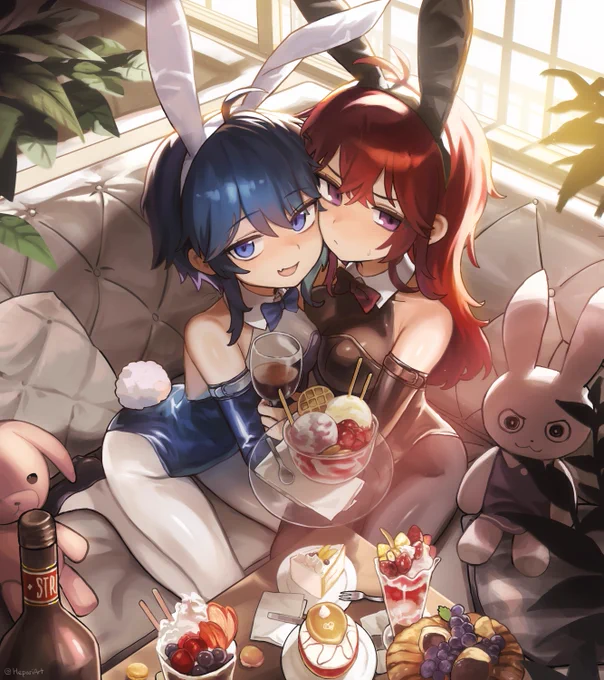 I hope I'm not too late for the Bunny day. #バニーの日