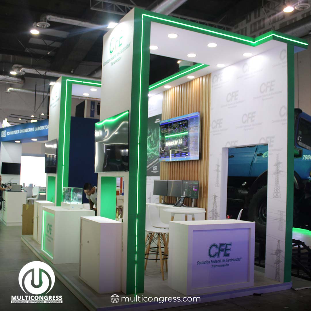 multicongress's tweet photo. #Multicongress | Nuestra participación en #IEEE 2024, de la mano de nuestros amigos de #cfetransmision, a quienes le ayudamos diseñando y dando vida a este stand personalizado específicamente para resaltar su grandeza. https://t.co/6VbeLxvlZ3