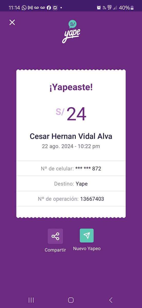 Dianitasc's tweet photo. Reclamo , haciendome descuento wn una oportunidad o recargandome el monto en uber cash, adjunto pantallazos de lo que escribio el soporte y los yape, de los conductores el de 11.60 que indicó que no habia pagado y el de 24 q en realidad eran 12 soles. TERRIBLE https://t.co/BsQzlqFzwT