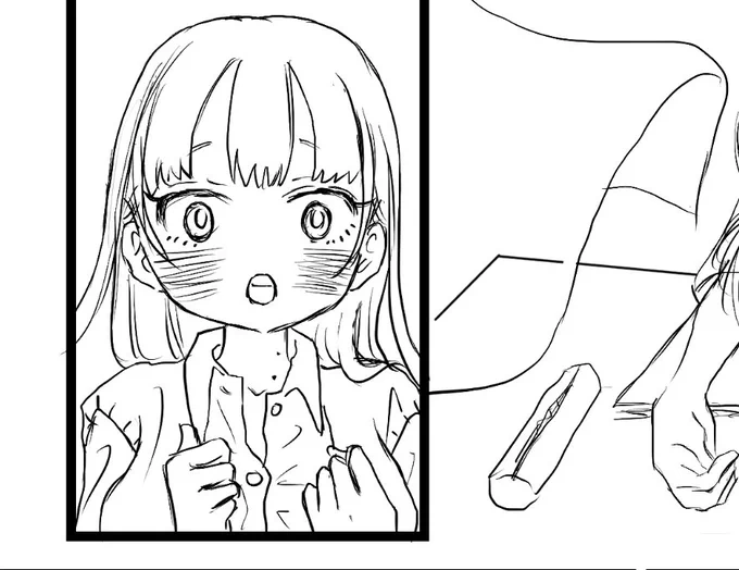 今日はここまで〜 ペン入れ半分おわたかもしれない #僕ヤバ #僕ヤバファンアート 