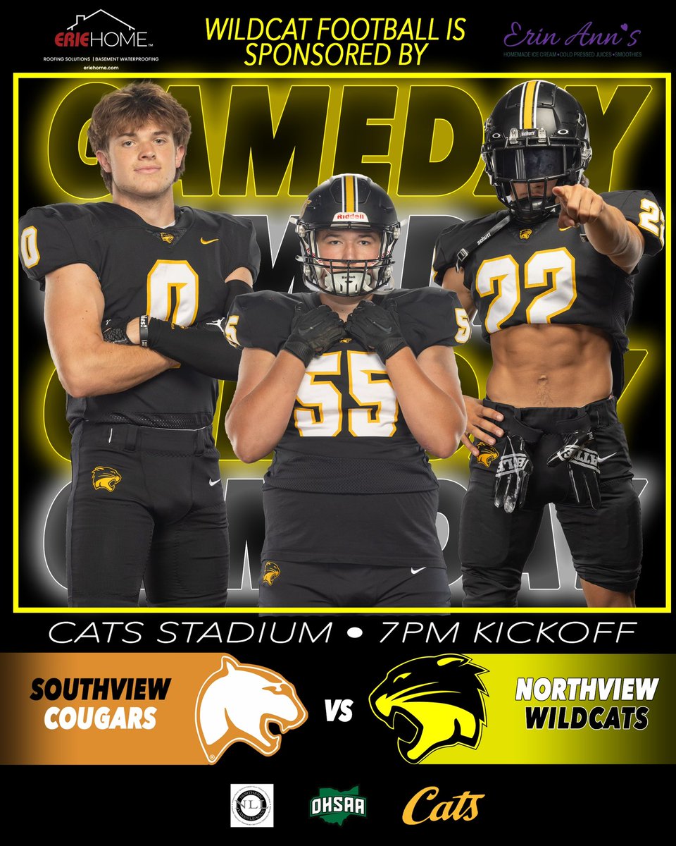 nvwildcatsfb's tweet photo. New team, new stadium, same goal. #BeatSV #battleofsylvania https://t.co/e7PWxsRdFq