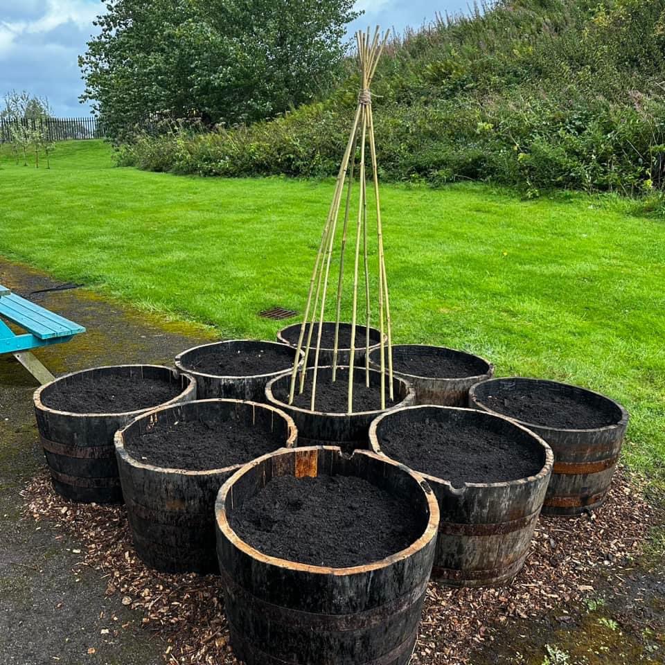 Huge thanks to Inverclyde Shed Volunteers and <a href="/BloominInverkip/">Blooming Inverkip</a> who helped our young people expand our growing space today 🌿

We are so excited about this project! Watch this space for more updates 🍃