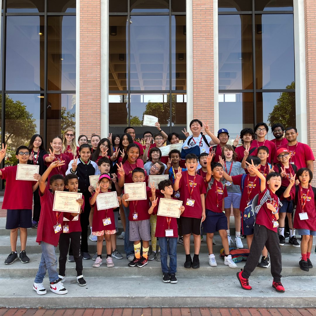 SC_SummerCamps's tweet image. What an incredible summer of coding, creativity, and growth! From building apps to making new friends, our campers have truly shined. Thank you for being a part of our CS@SC Summer Camps!
#fighton #kidswhocoderule #codingcamps #programmer #summercampfun #uscsummerprograms