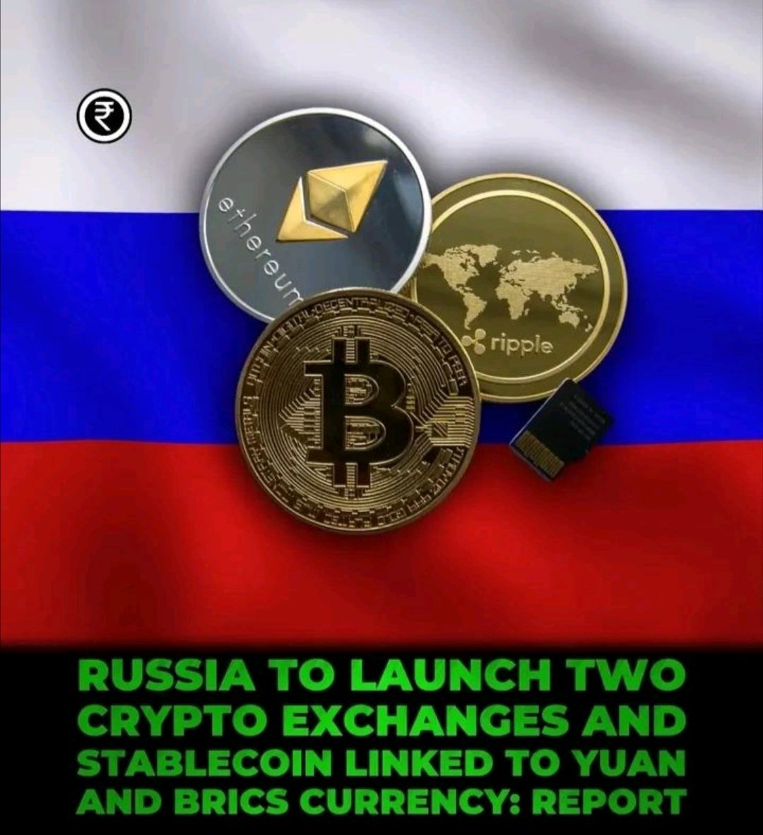 💥RUSSIA to LAUNCH TWO CRYPTO EXCHANGES and STABLE COIN Linked ➡️to YUAN  and BRICS CURRENCY🔥🔥🔥🔥 💥 article 👇👇👇 https://t.co/PNaYAHZ8dp
