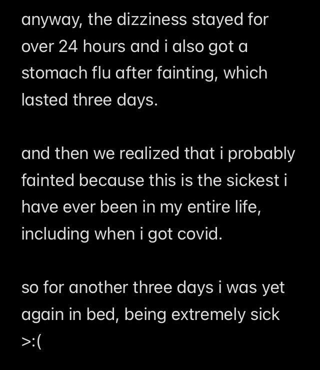 wishchth's tweet photo. happy birthday to me i guess

ive been meaning to post an update for a while but. well. its in the text.

didn’t have to energy to separate it all into like 10 tweets so heres the notes app screenshots

part 1 https://t.co/VaLzeP64v5