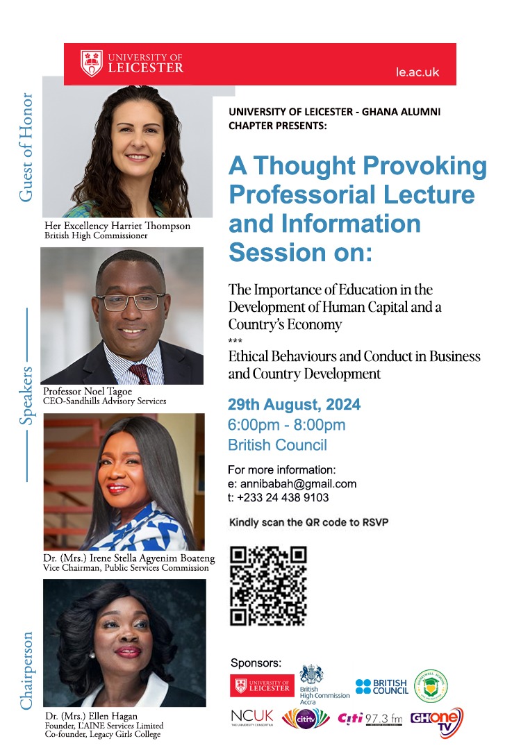 drstellaab's tweet photo. I am honoured to speak at the Professional Lecture and Information Session on the importance of education in developing human capital and strengthening a country’s economy. 

I look forward to further discussions and hearing your thoughts on how we can drive change." https://t.co/VoKTIvIjTw