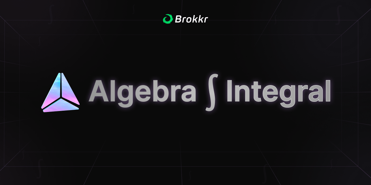 BrokkrFinance's tweet photo. Waiting for @Uniswap V4 to launch?

Check out @CryptoAlgebra Integral — the only V4 AMM already live, with several DEXs adopting it!

We're developing the first "hooks", so let's see what the Integral is all about 👇🧵

1️⃣ Intro

Algebra is a DEX engine that enables anyone to create its own DEX. Their numbers:

• 27 DEXs integrated, including @ThenaFi_, @QuickswapDEX and @CamelotDEX 🏦
• 14 blockchains supported ⛓️
• $184M accumulated TVL 🤑
• Max 24h trading volume: $679M 📈

- V4 AMMs

V4 AMMs use the concept of concentrated liquidity (V3) and make their pools more efficient and completely customizable.

Key features 👇

• Singleton contract: In V3, each pool is stored in a different smart contract, but V4 stores every pool in a single contract, meaning fewer expenses for multi-hop swaps.

• Flash accounting: A system that allows users to chain together multiple actions, for example swapping and adding liquidity, reducing the costs to perform multiple transactions.

• Hooks: They are the biggest V4 feature, by far. Hooks are customizable, modular smart contract functions that allow developers to modify and extend the behavior of liquidity pools.

The most notable V4s—Uniswap and PancakeSwap—are set to launch in Q4 2024.

☝️ However, Algebra has taken the lead in the V4 space by launching its "Integral", making it the first (and currently only) live V4 protocol.

2️⃣ Algebra Integral

Integral is Algebra’s spin on V4 where they provide the V4 functions as an infrastructure for others to create unique DEXs through Plugins.

Plugins work similarly to UniswapV4 hooks. They're addons to the pools and can change the pools mechanics.

👉 The key difference is that plugins are not permanent, the DEXs can add or remove plugins from their pools.

👉 Algebra doesn't use the Singleton contract. While the multihop swaps are cheaper, the liquidity stored in the single smart contract is more vulnerable to exploits.

While V4 Uniswap and Pancakeswap are in the works, you can build the first V4 DEX with unique features and play with the plugins that can make you stand out.

3️⃣ Brokkr’s plugins

We partnered with Algebra to build the first plugins for their DEXs. We've just finished the work on the first plugin that lets users lock their liquidity for increased LP incentives, a mechanic all degens got used to in V2 pools.

We are working on other plugins together with the DEXs and these will come next: Order book and limit orders, KYC, ALM (liquidity management), and dynamic fees.

Besides the plugin we’ve been building for Algebra Integral, we also developed the following POC Hooks for Uniswap V4:

🟢 Liquidity locking & incentives hook
🟢 Dynamic fees based on volume hook
🟢 ALM hook
🟢 Combo hook - Dynamic fees + liquidity locking

4️⃣ Final notes

If you want to deploy a unique DEX, Algebra Integral is the place to make it happen.

If you have crazy ideas for plugins and want someone to build them with you, reach out.

We'd love to help you to expand the Algebra ecosystem! 🔥

---------------------

Tagging some UniV4 bulls who might be interested in Algebra Integral 🫡

@c0xswain
@0xKaden
@MoneyGangCrypto