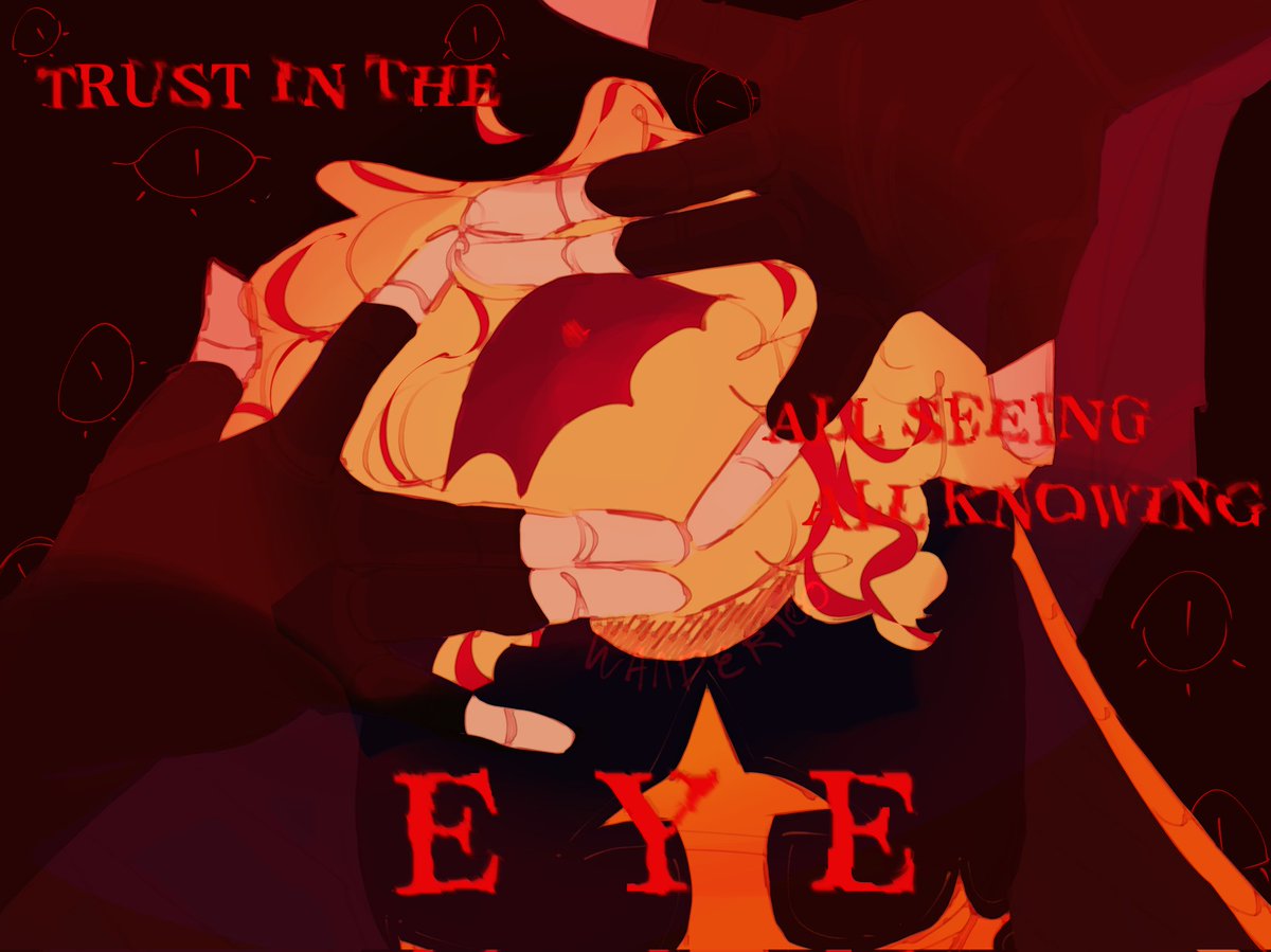 wanderioo's tweet photo. TRUST IN THE ALL SEEING, ALL KNOWING E Y E.

| ★ #voidertwt #timestealsmp https://t.co/51npus8hY8