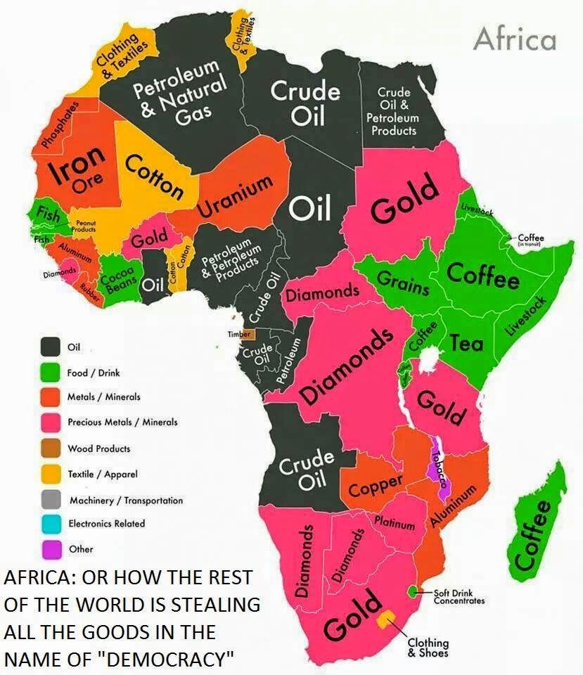 AnindyaDas1's tweet photo. Africa is not poor, Africa is overexploited
#overexploited #capitalism #Corporate #Africa https://t.co/bP5zh6Dhit