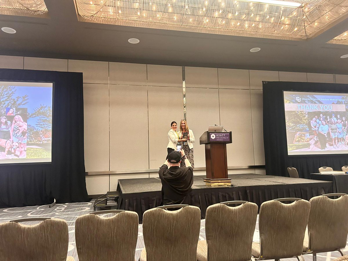 Congrats to <a href="/KikaSucharov/">Kika Sucharov</a> of the <a href="/PCRL_CUAnschutz/">Pediatric Cardiovascular Research Laboratory</a>  for being awarded the ISHR Innovator of the year award at the annual #NAS2024 for her work in advancing therapeutic treatment of pediatric heart failure