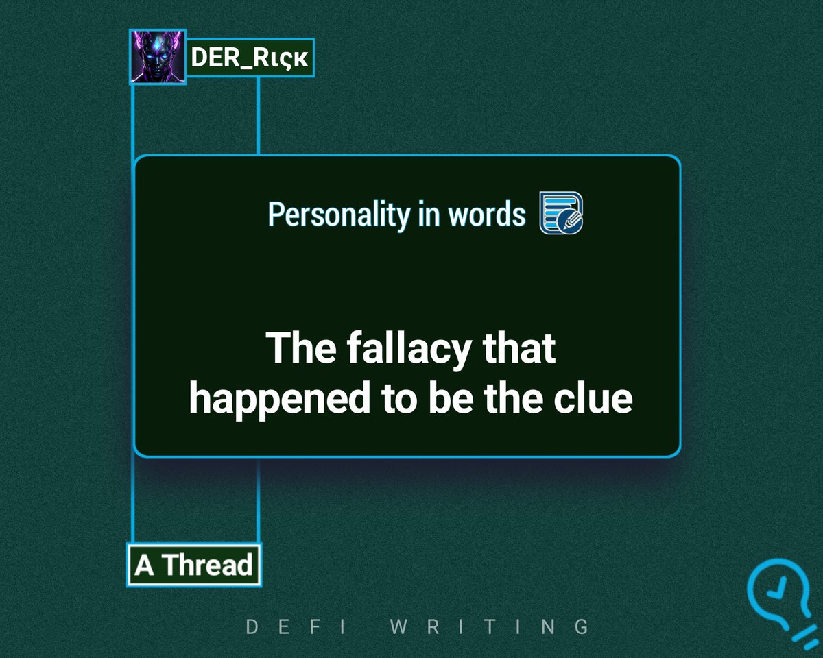 Derrickwritess's tweet image. 𝗜𝘁'𝘀 𝗮 𝗯𝗶𝗴 𝗳𝗮𝗹𝗹𝗮𝗰𝘆 𝘁𝗵𝗮𝘁 𝘄𝗼𝗿𝗱𝘀 𝗰𝗮𝗻'𝘁 𝘁𝘂𝗿𝗻 𝘁𝗵𝗲 𝗲𝗰𝗼𝘀𝘆𝘀𝘁𝗲𝗺 𝘂𝗽𝘀𝗶𝗱𝗲 𝗱𝗼𝘄𝗻!

Lamented by Smith

Who do you think Smith is?

Smith is every writer in defi ecosystem

So why did you say so? 
 
Slide in ↧↧↧