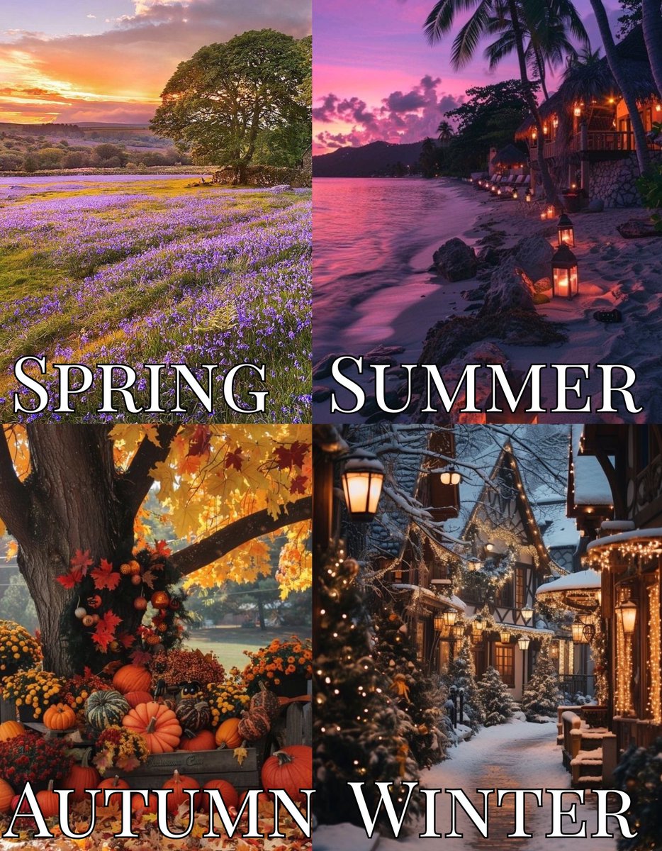 MysticMadnessCo's tweet image. Which season is your favorite? 

Mine is autumn! 🎃🍂