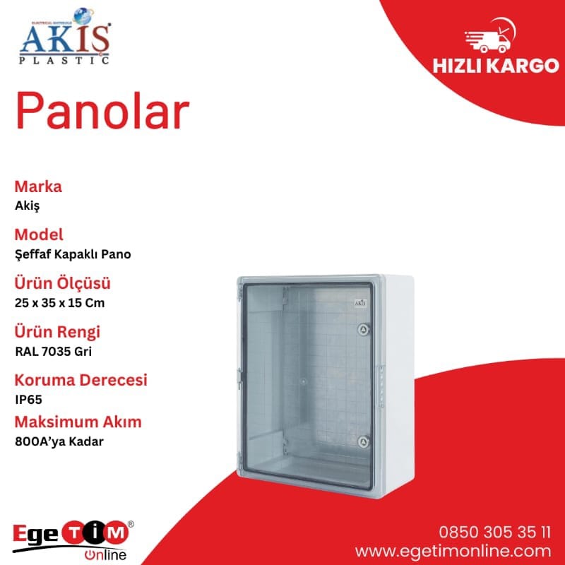 egetimonline's tweet photo. Güçlü yapısıyla hem opak hem de şeffaf kapaklı Akiş Panolar, zorlu koşullara karşı maksimum dayanıklılık sunar.

#akişplastik #güçlü #dayanıklı #sağlam #şeffafkapak #opakpano #endüstriyelgüvenlik #elektrik #elektrikmalzemeleri #egetimonline https://t.co/wnsSSnmRD6