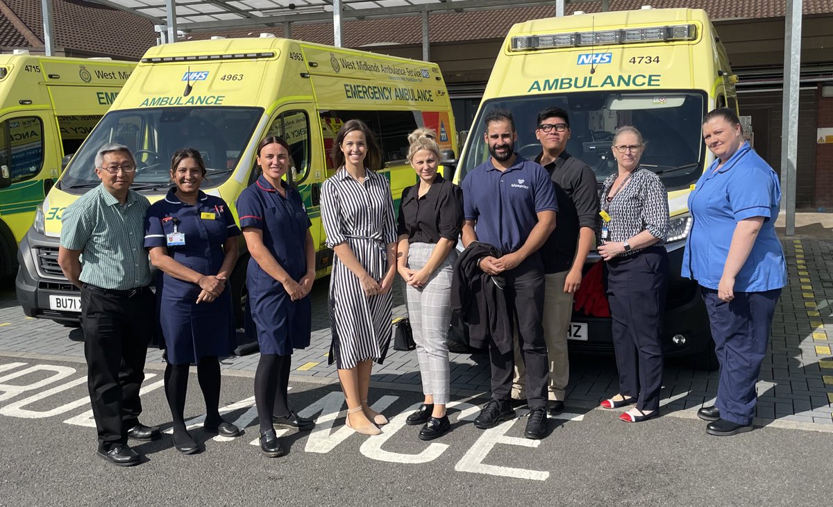 Today Walsall ED’s Matron, Senior Sister and <a href="/DigitalWht/">WHT Digital Technology Services</a> colleagues demonstrated how we utilise EPR at the Walsall front door, as we plan for the future at <a href="/RWT_NHS/">The Royal Wolverhampton NHS Trust 🏥</a> #teamwork