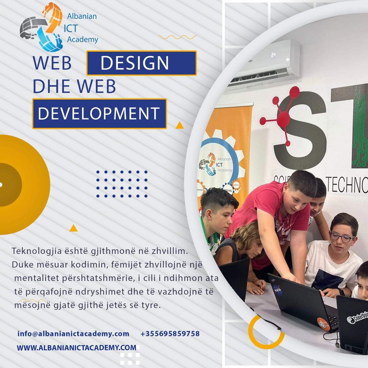 Albanian ICT Academy tweet media