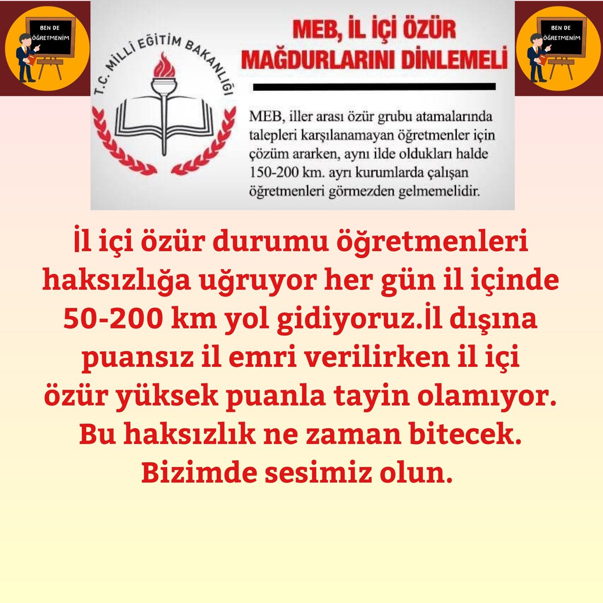 Ben de Öğretmenim tweet media