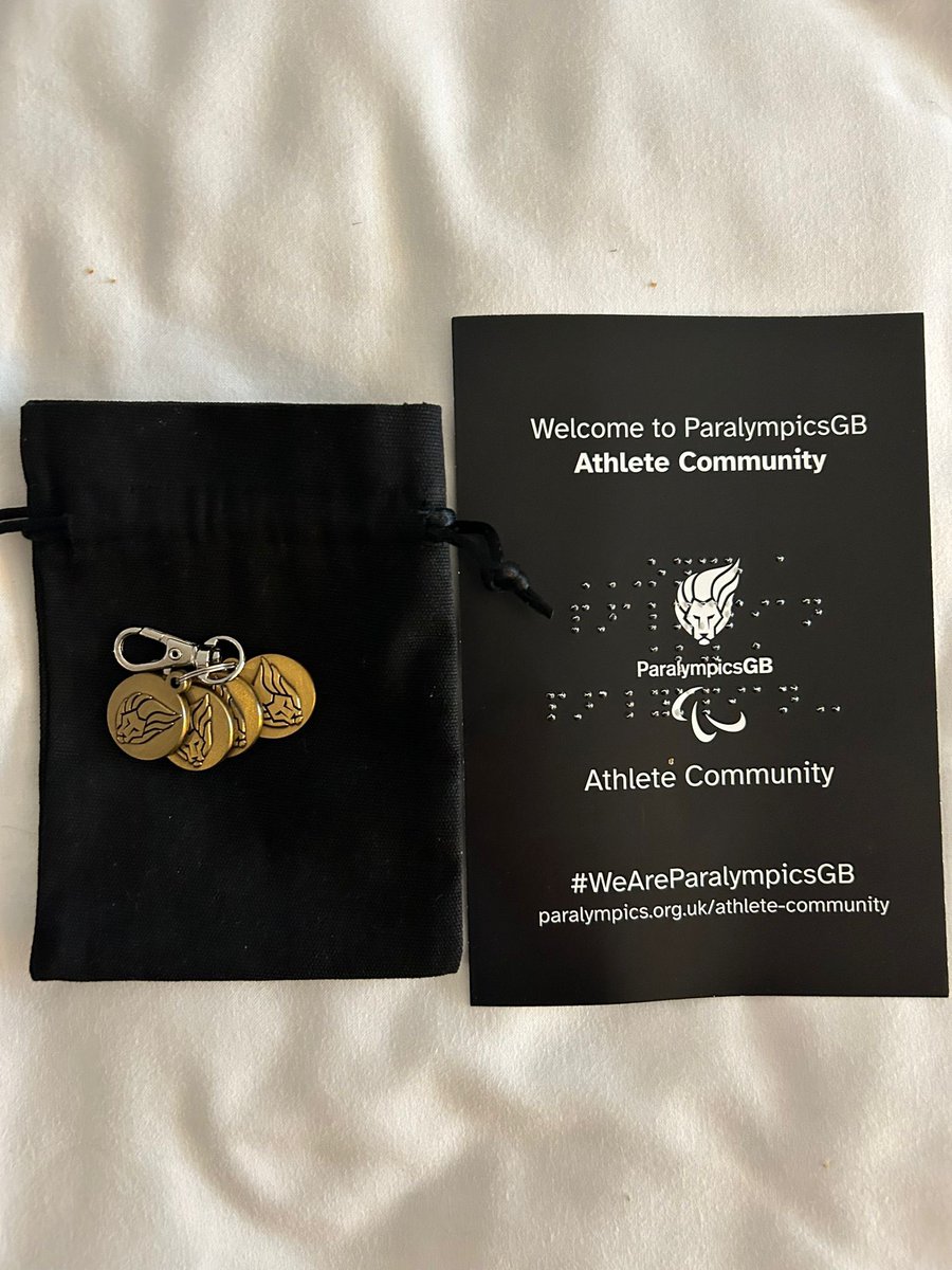 Lora Fachie OBE (@loraturnham) on Twitter photo Thank you <a href="/ParalympicsGB/">ParalympicsGB</a> for this special recognition of <a href="/Paralympics/">Paralympic Games</a> attendance. 4 tokens, 1 per games #London2012 #Rio2016 #Tokyo2020 #Paris2024 #ProudParalympian
Especially love the Braille touch #OnceAParalympianAlwaysAParalympian Thank you <a href="/ParalympicsGB/">ParalympicsGB</a> for this special recognition of <a href="/Paralympics/">Paralympic Games</a> attendance. 4 tokens, 1 per games #London2012 #Rio2016 #Tokyo2020 #Paris2024 #ProudParalympian
Especially love the Braille touch #OnceAParalympianAlwaysAParalympian