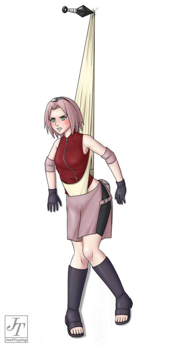 JustTryying's tweet photo. Sakura Redraw https://t.co/OgfrO35j67