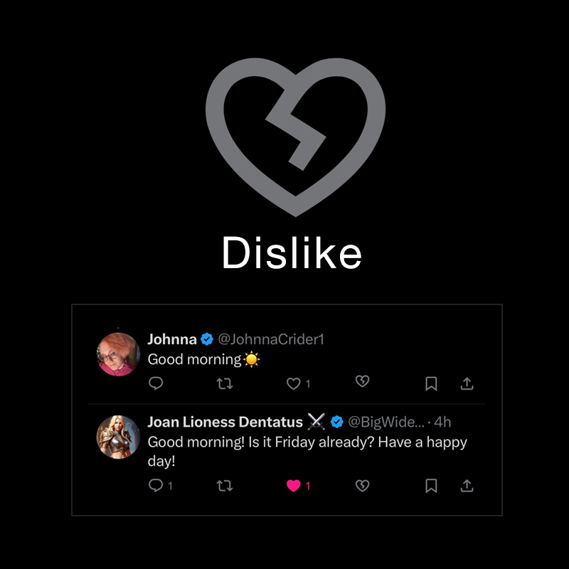 cb_doge's tweet image. BREAKING: Dislike button is coming to 𝕏. The feature is already rolling out to some users.