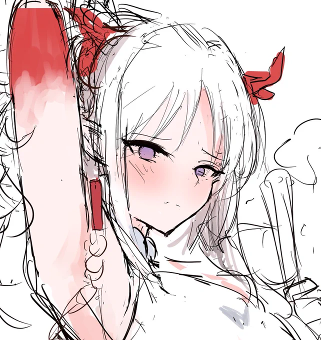 あんまりにもイラストあげられてないのでwipでも‥‥ 