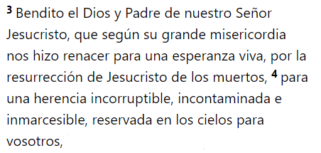 Evan_DavidPM's tweet image. Los que aceptan y obedecen a Cristo; #Renacen
Para una herrencia futura de #Inmortalidad
El cielo o el reino de Dios; nos fue #reselvado

¿Cuantos desean vivir esta herencia?
☑️#1Pedro1_3 al 4⚔️