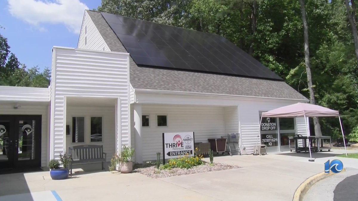 The savings generated by the use of new solar panels are expected to help THRIVE Peninsula thrive, but do so in a sustainable manner. 

trib.al/MCSDRwS