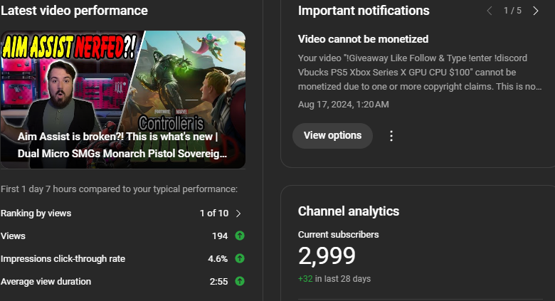 Can i get one more follower? that 3k gonna look so clean! youtube.com/channel/UCl148…